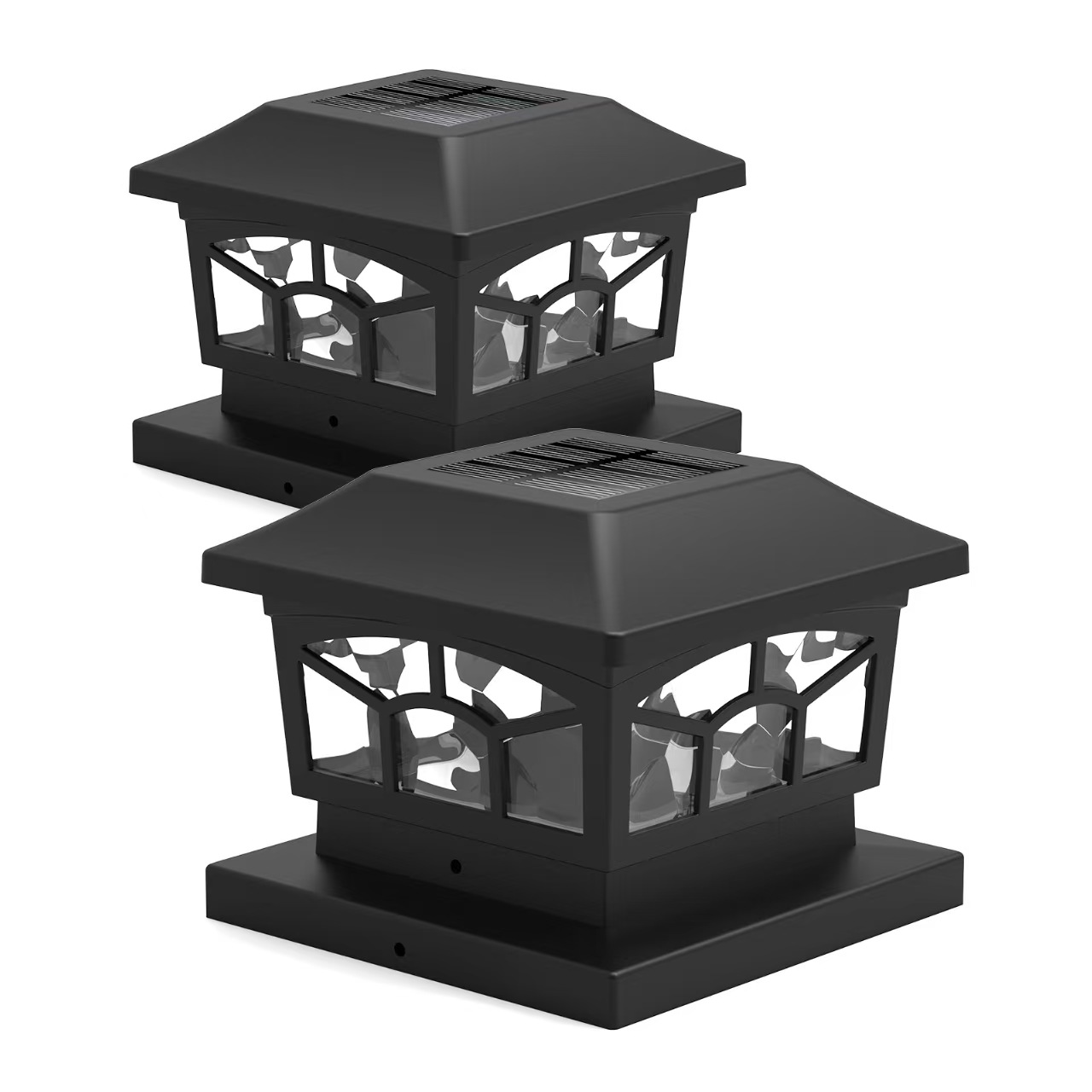 Dual-Mode-Solar-Pfostenleuchte, Solar-Gartenleuchte