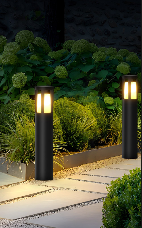 Outdoor-Deko-Solarflammenlichter für den Garten