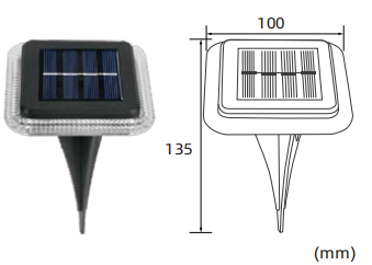 Solar mit heller Solar-Stehlampe