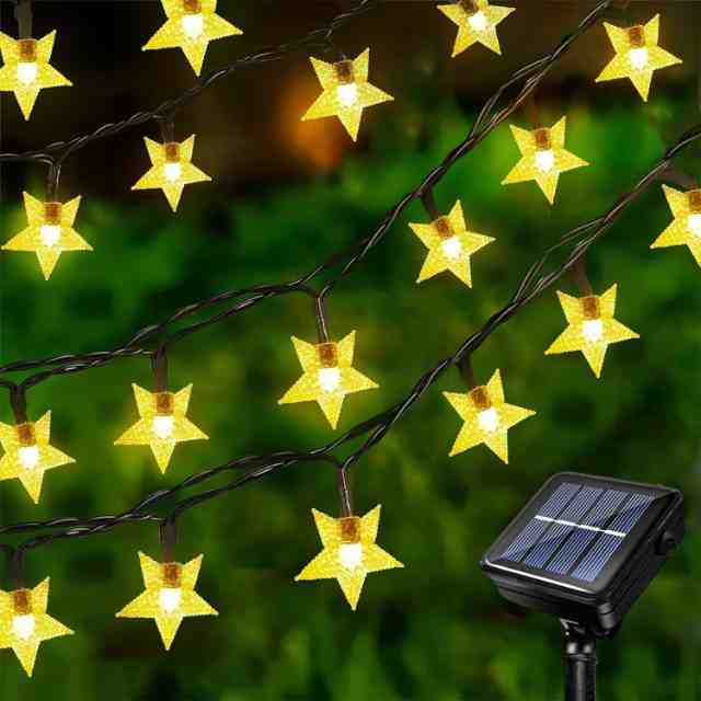 Twinkle Star 50 LED-Solar-Lichterkette