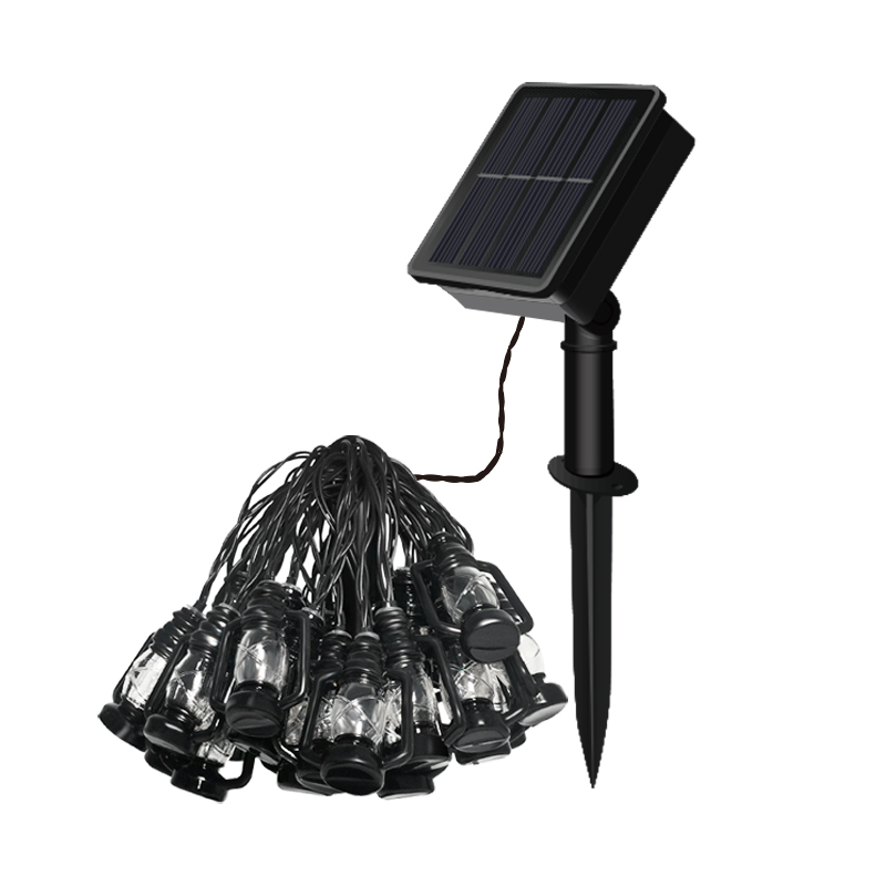 Wasserdichte Solar-Lichterkette für den Camp-Garten