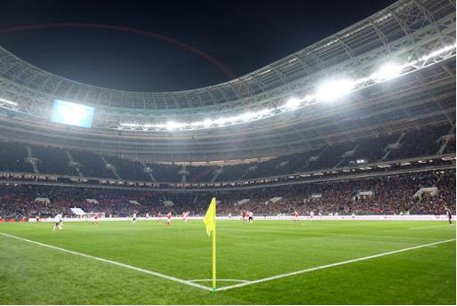 Die Weltmeisterschaft beginnt heute Abend und LED leuchtet in der WM-Arena 2018 auf